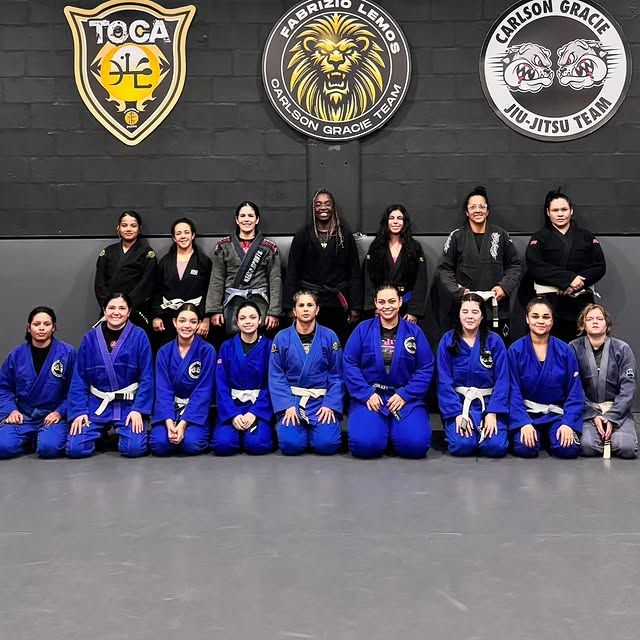 Turma feminina da Carlson Gracie Mirassol